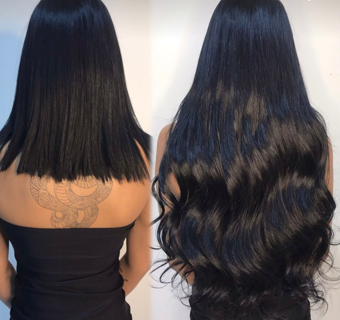 Extensions Adhésives Noires – My Hair Liss